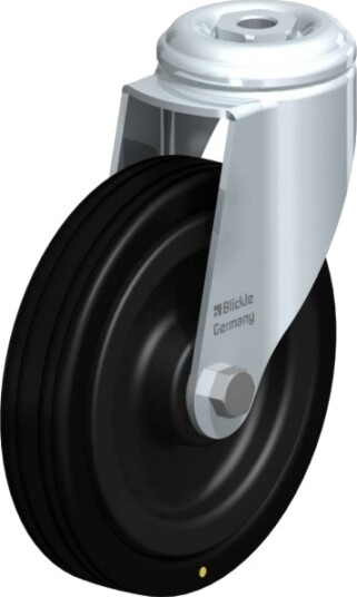 Blickle 661827 Lkra-Vpa 125K-11-El Hjul - Hjuldiameter 125 Mm, Bæreevne (Maks.) 75 Kg 1 Stk