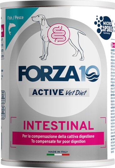 Forza10 Active Line Dog Våtfôr Forza10 Active Line Intestinal Med Fisk 18 X 390 G