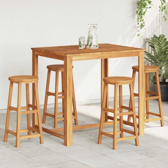 vidaXL Bakrakker 4 stk heltre akasie