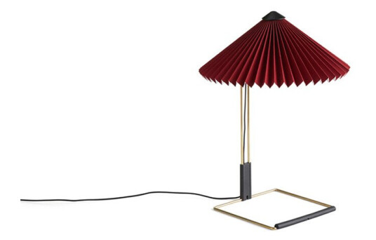 HAY Matin Table Lamp Small Oxide Red HAY Matin Table Lamp Small Oxide Red