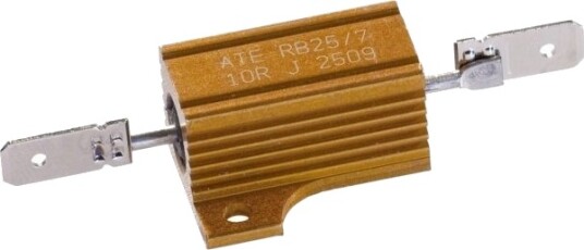 Ate Electronics Rb25/7-8R0-J Effektmotstand 8 O, Rektangulær Stift Tilkobling, 25 W, 5 %, 1 Stk
