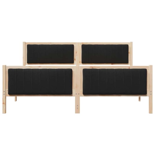  Sengestamme Brunt og svart 180 x 200 cm Heltre furu