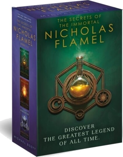 The Secrets of the Immortal Nicholas Flamel Boxed Set 3 Book