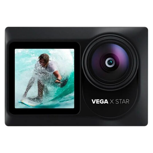 Niceboy VEGA X Star WiFi 4K Action Kamera Vanntett - Svart Niceboy VEGA X Star WiFi 4K Action Kamera Vanntett - Svart