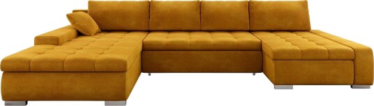 Gamal Sofa Dobbeldivan 4 seter   Brun