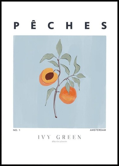 Peaches Plakat / 50x70cm