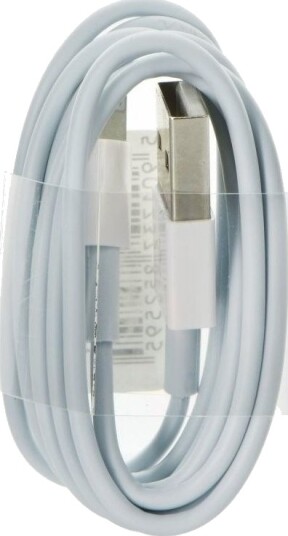 Usb-Kabel Partner Tele.Com Lightning Usb-A 1 M Hvit 5901737852595