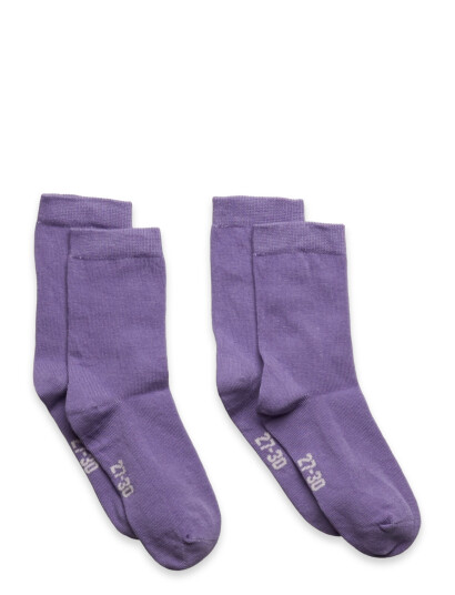 Minymo Ankle Sock (2-Pack) Purple 19\22
