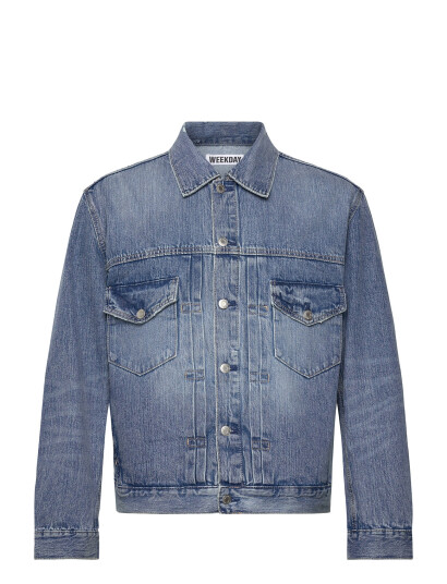 Weekday Relaxed Denim Jacket - Blue - XS Weekday Relaxed Denim Jacket - Blue - XS
