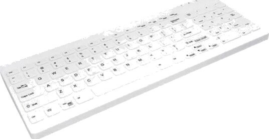 Cherry Active Key AK C7012 keyboard Tastatur Tysk Hvit