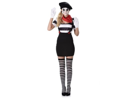 Partychimp Mimer Pige Kostume