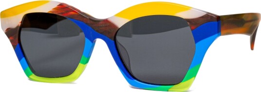 Solbriller Brahma fra eo Selection Multifarget acetate cateye Large