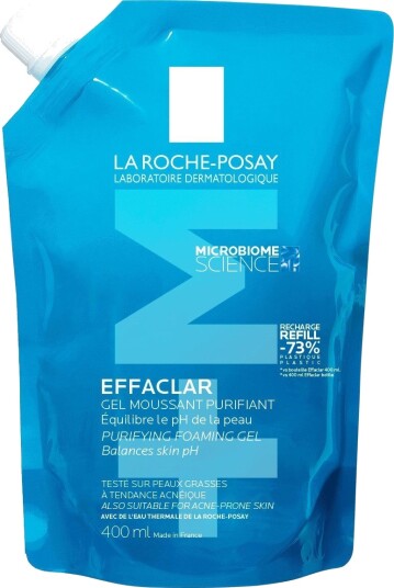 La Roche-Posay Effaclar Cleansing Gel +M Refill 400 ml
