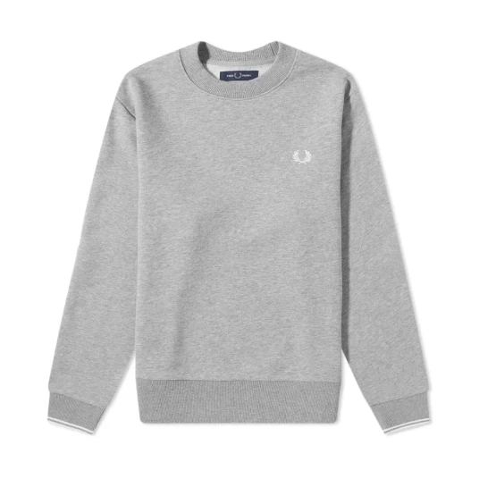 Fred Perry Herre Gensere & Hettegensere Grå XL