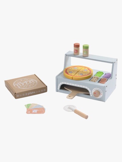Tooky Toys Tooky Toy Pizzeria Pizzaovn Tilbehør I Tre