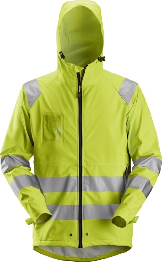 Snickers Workwear Regnjakke 8233 Gul High-Vis S Snickers Workwear Regnjakke 8233 Gul High-Vis S