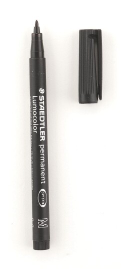 Merkepenn Svart