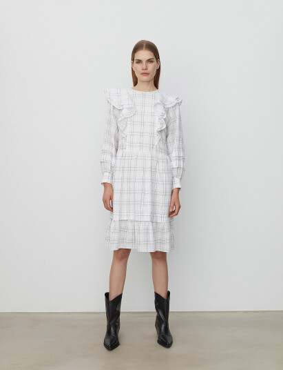 2NDDAY 2Nd Aletta Refined Check White 34