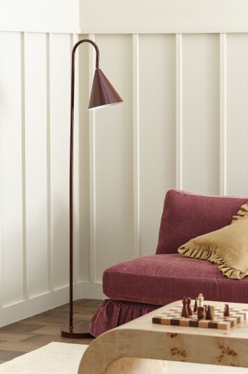 Ellos Home Gulvlampe Liam Rød