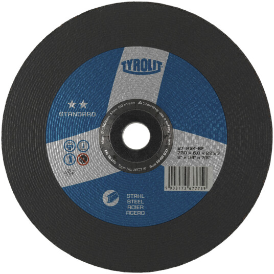 Skrubbskive Standard 27X ø115Ã6 A24S-BF