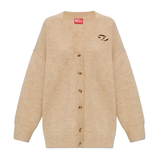 Diesel Dame Strikkevarer Beige 2XS, Diesel Dame Strikkevarer Beige 2XS,