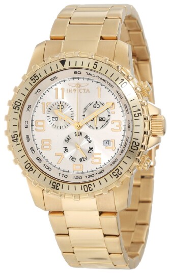 Invicta Herreklokke 11369 Specialty Sølvfarget/Gulltonet stål Ø45 Invicta Herreklokke 11369 Specialty Sølvfarget/Gulltonet stål Ø45