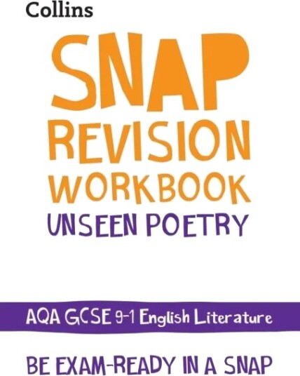 Aqa Unseen Poetry Anthology Workbook Av Collins Gcse
