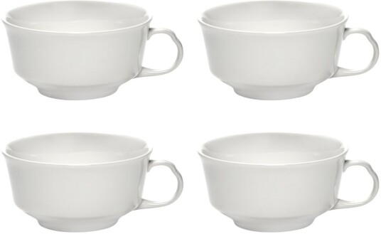 Serax Silhouette kaffekrus 19 cl 4 pakn. White