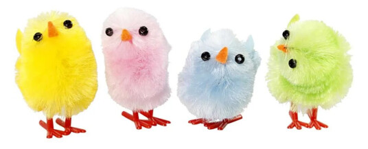 Creativ Company Colored Easter Chicks Chenille 12pcs.