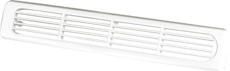 Franke 112.0253.068 Ventilasjonsrist hvit for ventilator 29x5 cm Ventilasjon