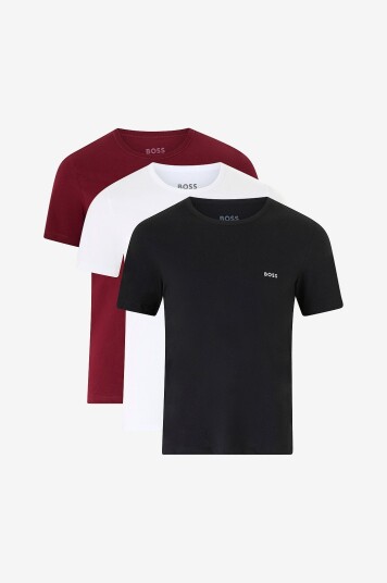 BOSS - T-skjorte Classic 1023993 3-pakning - Flerfarget