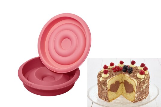 Lurch Flexiform rund med hjerte 24 cm