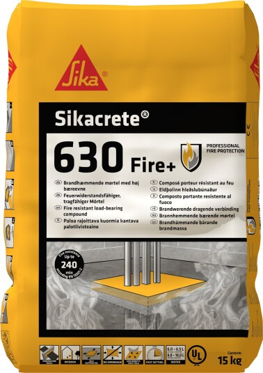 Sika Brannmørtel Sikacrete-630 15kg