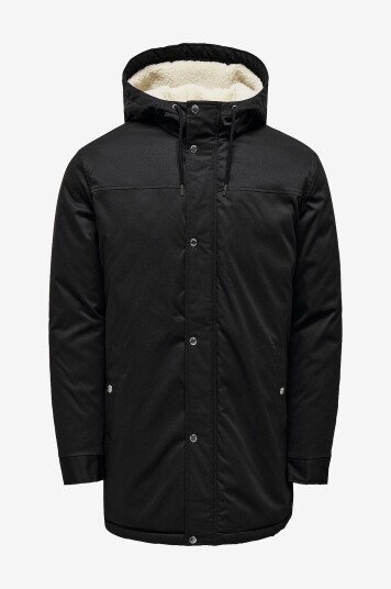 Only & Sons Parka onsAlexander Parka Otw Svart Only & Sons Parka onsAlexander Parka Otw Svart