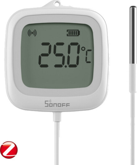 Sonoff Termometer SNZB-02LD Med Probe Zigbee Lcd Sonoff Termometer SNZB-02LD Med Probe Zigbee Lcd