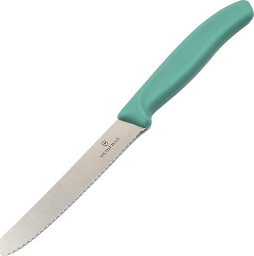 Victorinox Swiss Classic tomatkniv 11 cm lys grønn