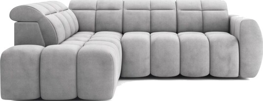 Hjørnesofa Eltap Flconn 258x208x107 cm Sola 04 Grå Venstre