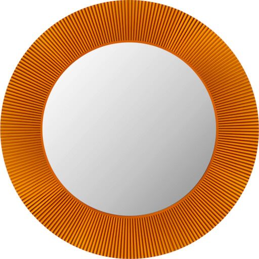 Kartell Laufen All Saints speil med LED lys Ø78, rav Kartell Laufen All Saints speil med LED lys Ø78, rav