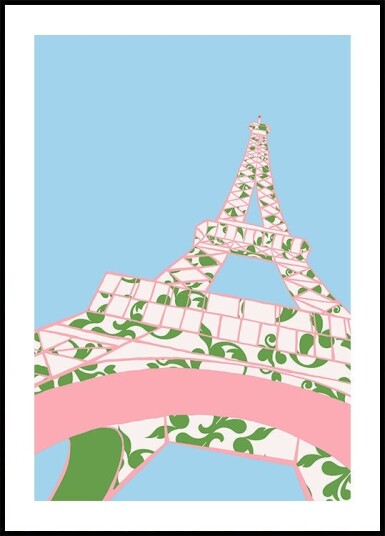Eiffel Tower Afternoon Plakat Plakat / 21x30cm