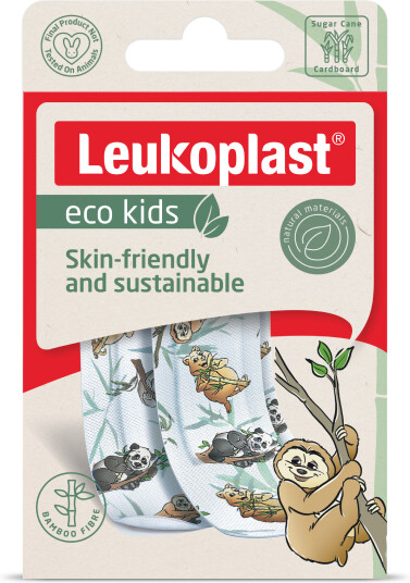 Leukoplast Eco Kids Plaster Mixpack, 12 stk.