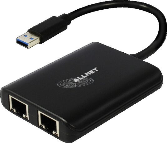 ALLNET USB A 2x Ethernet Adapter ALL NC 2G 102 USB A