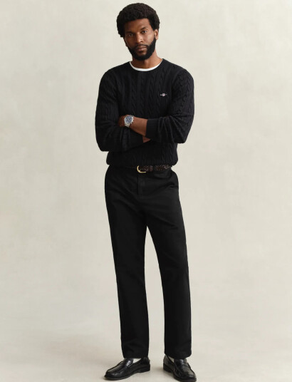 GANT Reg Classic Chinos Navy 34 x 34 GANT Reg Classic Chinos Navy 34 x 34