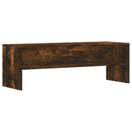  TV-benk røkt eik 120x40x40 cm konstruert tre 835564