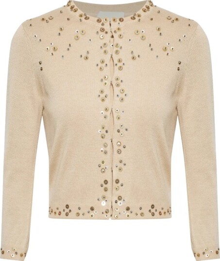 Isabel Marant Dame Strikkevarer Beige XS,