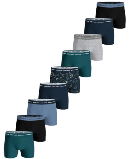 Björn Borg 9P Cotton Stretch Multipack 2 Multipack XXL