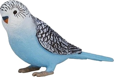 Mojo Budgerigar Figur i Blå 387292