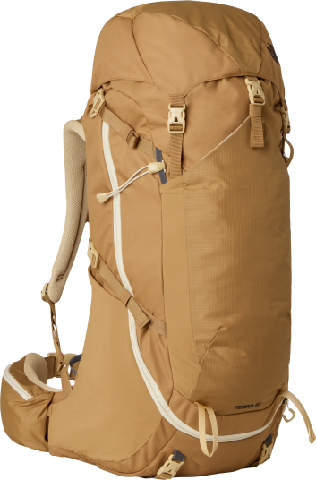 The North Face Terra 65 Trekking-Ryggsekk - Utility Brown/Khaki Stone