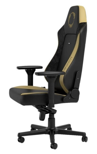 Noblechairs Hero - Stol - Ergonomisk - Armlener - Tipping - Roterende - Aluminium Polyuretan Velur Minneskumplast Kaldskum Stålramme Veganlær Pu - The Elder Scrolls Online Edition Noblechairs Hero - Stol - Ergonomisk - Armlener - Tipping - Roterende - Aluminium Polyuretan Velur Minneskumplast Kaldskum Stålramme Veganlær Pu - The Elder Scrolls Online Edition