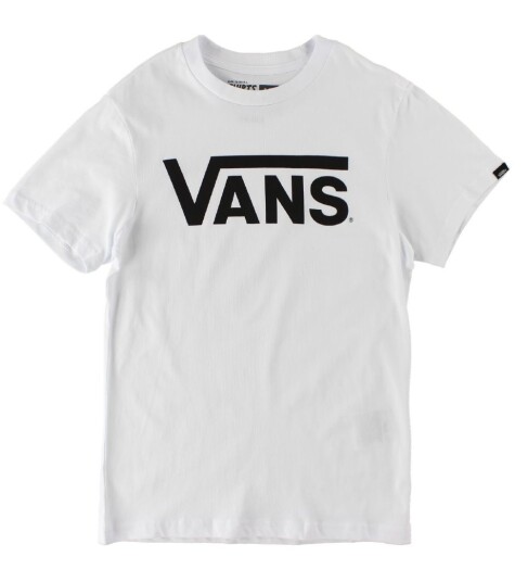 Vans Classic Logo T-skjorte Barn Vit Vans Classic Logo T-skjorte Barn Vit