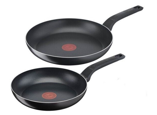 Tefal Easy Cook & Clean, Sett med 2 stekepanner, 24 og 28 cm